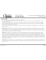 Preview for 6 page of Quest Engineering Screen House 4 Instructions Manual