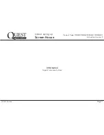 Preview for 11 page of Quest Engineering Screen House 4 Instructions Manual