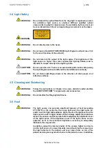 Preview for 12 page of Quest Engineering SPECTRUM 3 Instructions For Use Manual