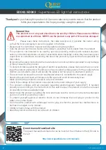 Preview for 2 page of Quest Engineering SuperNova Series Instructions Manual