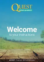 Preview for 1 page of Quest Leisure Products A1037 Instructions Manual