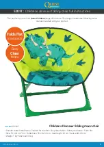 Предварительный просмотр 9 страницы Quest Leisure Products Childrens Dinosaur 5203T Instructions Manual