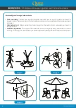 Preview for 4 page of Quest Leisure Products Childrens dinosaur garden set SP2025 Instructions Manual