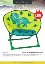 Предварительный просмотр 11 страницы Quest Leisure Products Childrens dinosaur SP2025 Instructions Manual