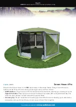 Предварительный просмотр 14 страницы Quest Leisure Products Screen House A5505 Instructions Manual