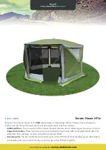 Предварительный просмотр 15 страницы Quest Leisure Products Screen House Mini Full Item Instructions And Extended Details