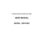 QuestLabs SGP-6000 User Manual preview