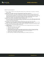 Preview for 3 page of Questtel 1B-SDI-W-TX User Manual