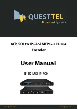 Preview for 1 page of Questtel B-SDI-ASI-IP-4CH User Manual