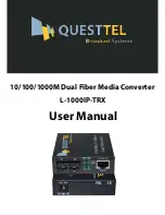 Questtel L-1000IP-TRX User Manual preview