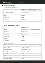 Preview for 5 page of Questtel L-1SDI-SFE-TX/RX User Manual