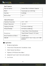 Preview for 6 page of Questtel L-1SDI-SFE-TX/RX User Manual