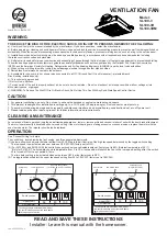 Preview for 1 page of QuFresh SL100-3 Instructions