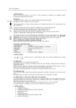 Preview for 8 page of Quick MILL Apollo EV 060 Operating Instructions Manual