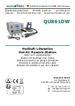 Quick Tools QU861DW User Manual preview