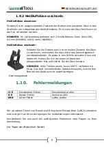 Preview for 13 page of Quick Tools QU861DW User Manual