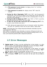 Preview for 22 page of Quick Tools QU861DW User Manual