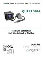 Quick Tools QUTR1300A User Manual preview