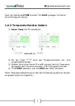 Preview for 11 page of Quick Tools QUTR1300A User Manual