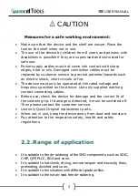 Preview for 20 page of Quick Tools QUTR1300A User Manual