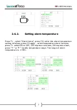 Preview for 24 page of Quick Tools QUTR1300A User Manual