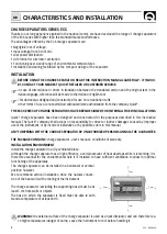 Preview for 8 page of Quick 8057090110913 Manual For Use And Installation