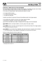 Preview for 9 page of Quick 8057090110913 Manual For Use And Installation