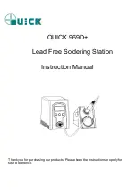 Preview for 1 page of Quick 969D+ Instruction Manual