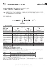 Preview for 5 page of Quick AL3 1512 Installation And User Manual