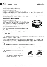 Preview for 12 page of Quick AL3 1512 Installation And User Manual