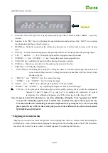 Preview for 12 page of Quick BGA 2025 Operation Manual