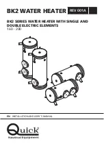 Preview for 1 page of Quick BK 160 Installation And User Manual