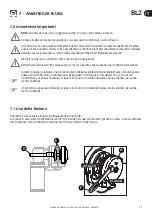 Preview for 11 page of Quick BL2 1212 FY Installation And Use Manual