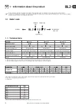 Preview for 16 page of Quick BL2 1212 FY Installation And Use Manual