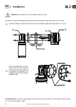 Preview for 20 page of Quick BL2 1212 FY Installation And Use Manual