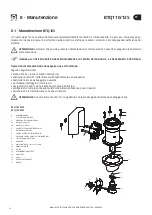 Preview for 14 page of Quick BTQ125 series Installation And Use Manual