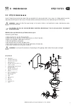 Preview for 27 page of Quick BTQ125 series Installation And Use Manual