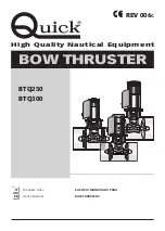 Предварительный просмотр 1 страницы Quick BTQ250 Series User Manual