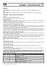 Preview for 21 page of Quick BTQR1806512 User Manual