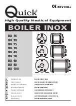 Preview for 1 page of Quick BX 100 User Manual