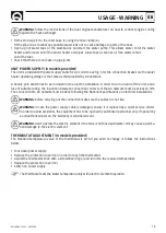 Preview for 13 page of Quick BX 20 User Manual