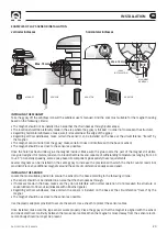 Preview for 23 page of Quick CHC1103 Manual Of Installation And Use