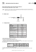 Предварительный просмотр 5 страницы Quick DP2 L 770 Installation And User Manual