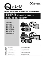 Preview for 1 page of Quick DP3 1012 User Manual