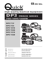 Preview for 1 page of Quick DP3 712 User Manual