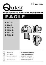 Предварительный просмотр 1 страницы Quick EAGLE E 712 D User Manual