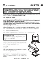 Предварительный просмотр 10 страницы Quick MC2X 30k Installation And Use Manual