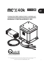 Preview for 3 page of Quick mc2X 40k Installation & Use Manual