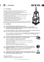 Preview for 11 page of Quick mc2X 40k Installation & Use Manual