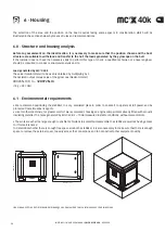 Preview for 38 page of Quick mc2X 40k Installation & Use Manual